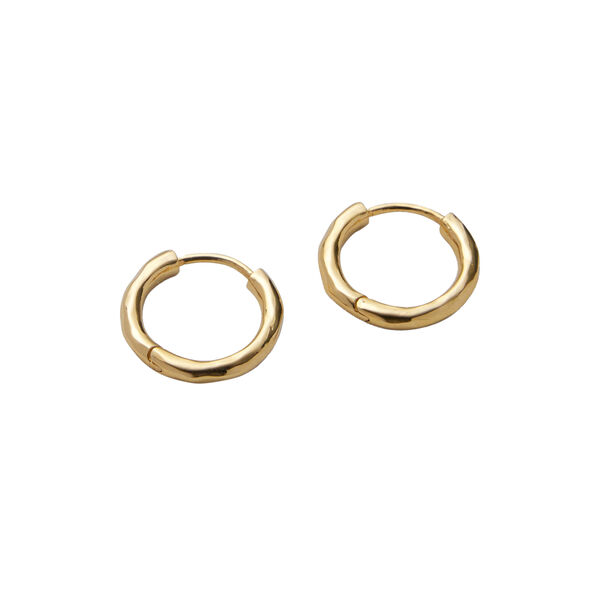 Spirit Huggies Medium, forgyldt, Pernille Corydon Jewellery