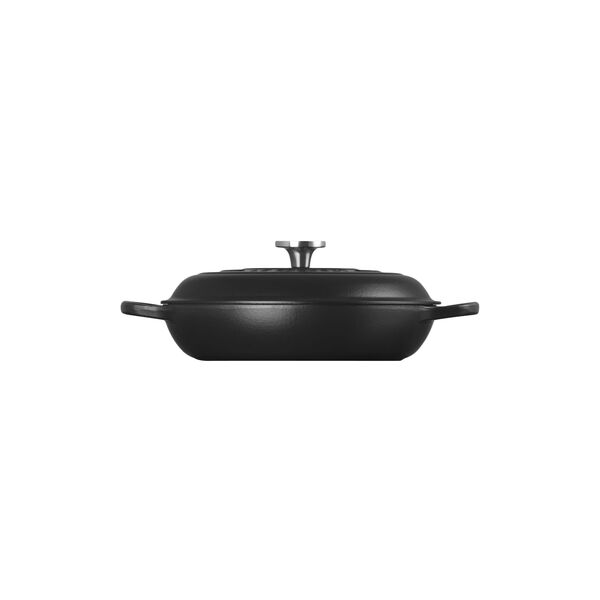 Signature st&oslash;bejern buffetgryde | 30 cm | Matte Black, Le Creuset