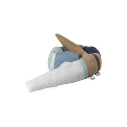 Sleepy Croc pude, dusty blue mix, Sebra