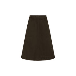 HaikoIW Pullon Skirt, chocolate brown, InWear