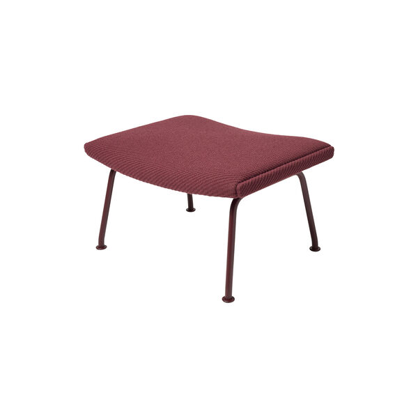 CH446 | Footstool | Umi 64291 Deep Burgundy | Fodskammel, Carl Hansen & S&oslash;n