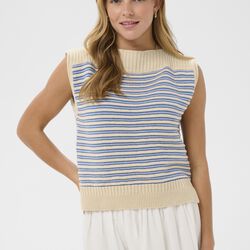 RileySZ Pullover, vallarta turtledove stripe, Saint Tropez