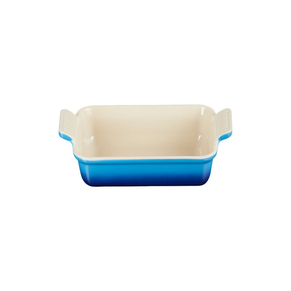 Heritage rektangulært fad 19 cm, azure blue Heritage rektangulært fad 19 cm, azure blue, Le Creuset