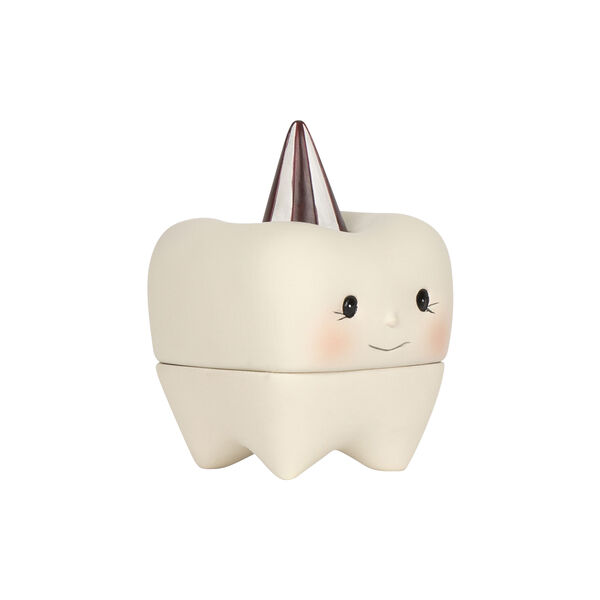 Tandæske, off white, Konges Sløjd