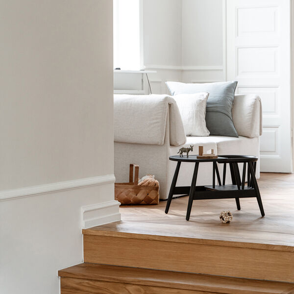 Smilla toddlerstol, sortlakeret eg, OAKLINGS