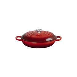 Signature st&oslash;bejern buffetgryde | 30 cm | Cerise, Le Creuset