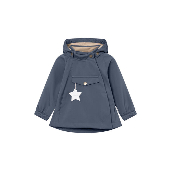 MATWAI Softshell Jacket, ombre blue, Mini A Ture