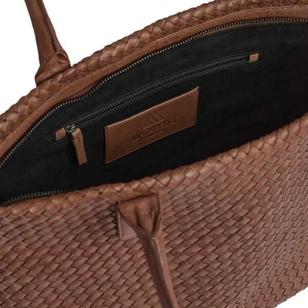 WrenMBG Shopper Weave, cognac, Markberg
