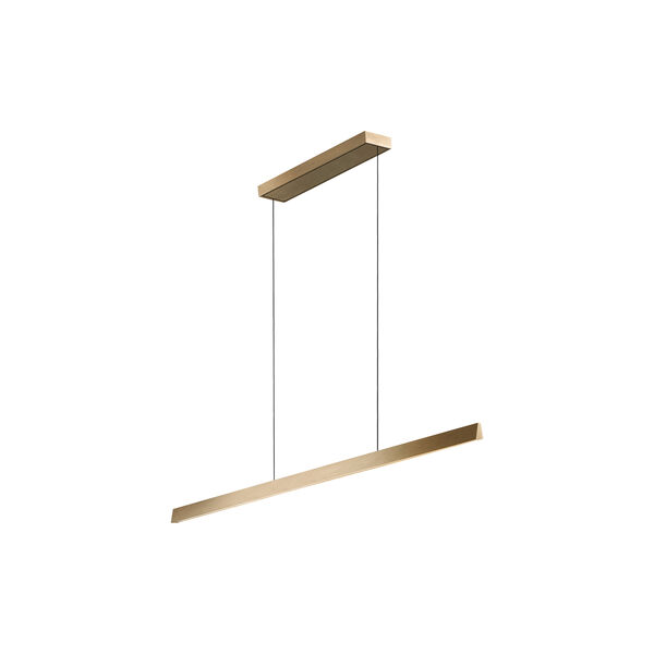 EDGE LINEAR S1500 pendel, brass, LIGHT-POINT