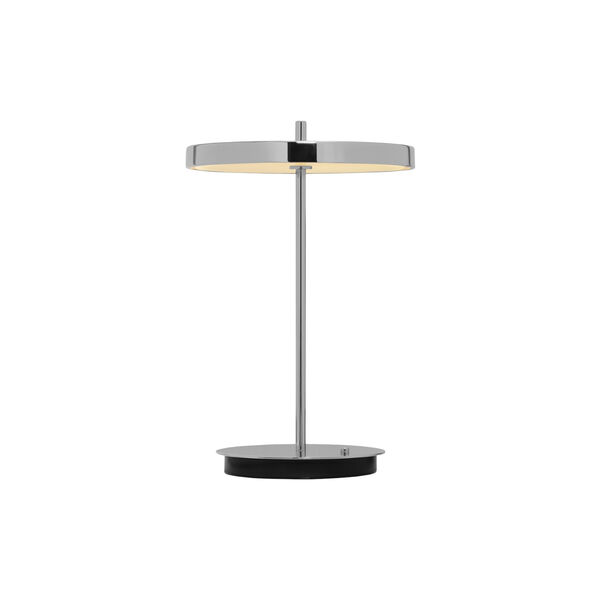 Asteria Move Monochrome Portable Lamp, polished steel, UMAGE