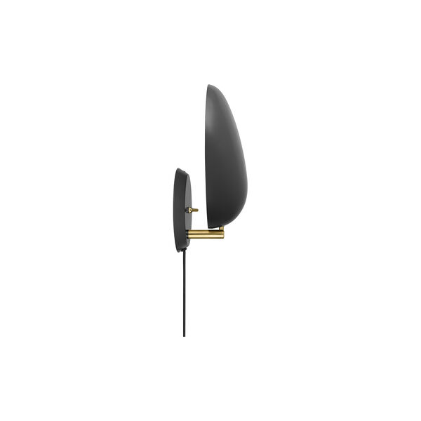 Cobra Wall Lamp, black semi matt Cobra Wall Lamp, black semi matt, GUBI