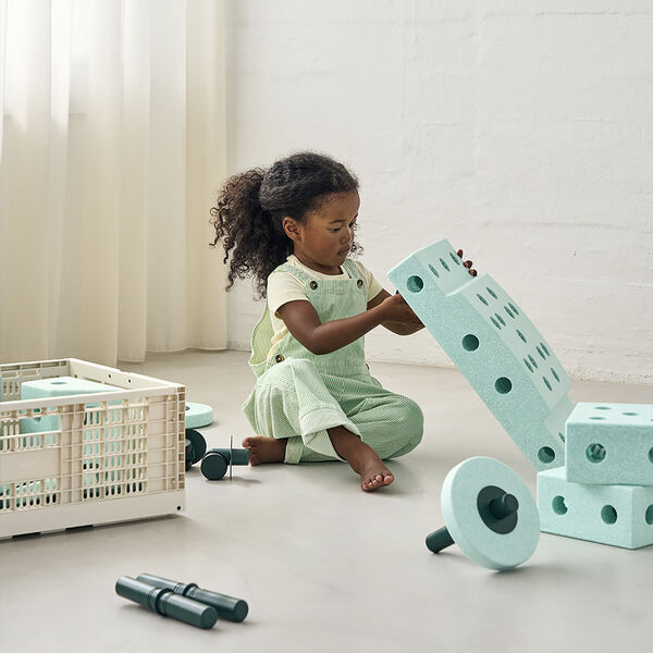 Opbevaringskasse, sand grey, MODU