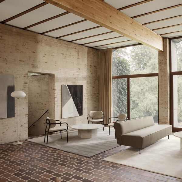 Stemlite Floor Lamp, pebble grey, GUBI