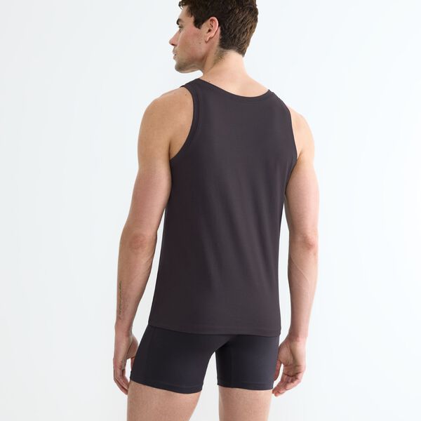 SLG Base Tank Top, charcoal, sloggi