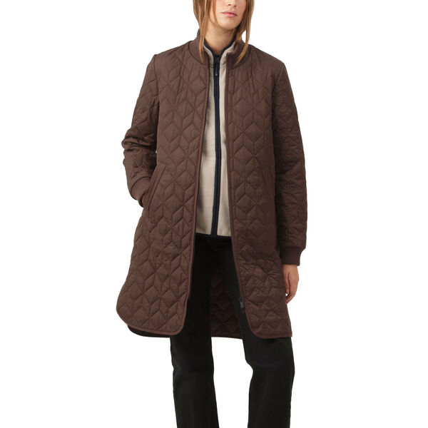 Padded Quilt Coat, ebony, Ilse Jacobsen Hornbæk