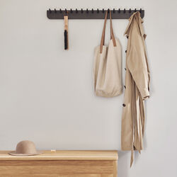 Echo Coat Rack 88, black, Form & Refine