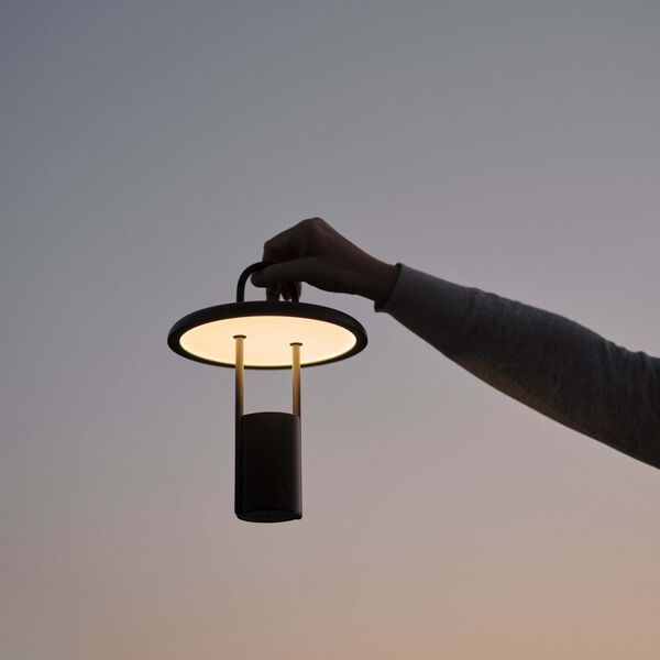 Pier portable LED lampe, black, Stelton