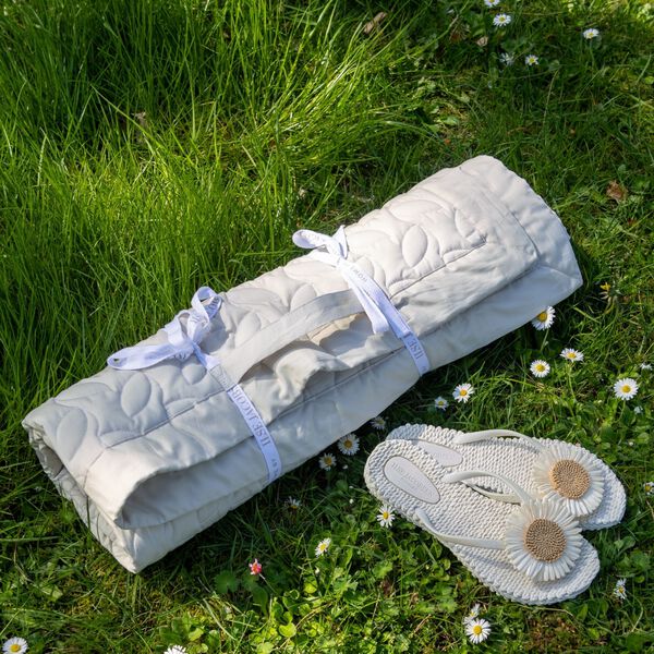 Picnict&aelig;ppe, sand beige, Home by Ilse Jacobsen
