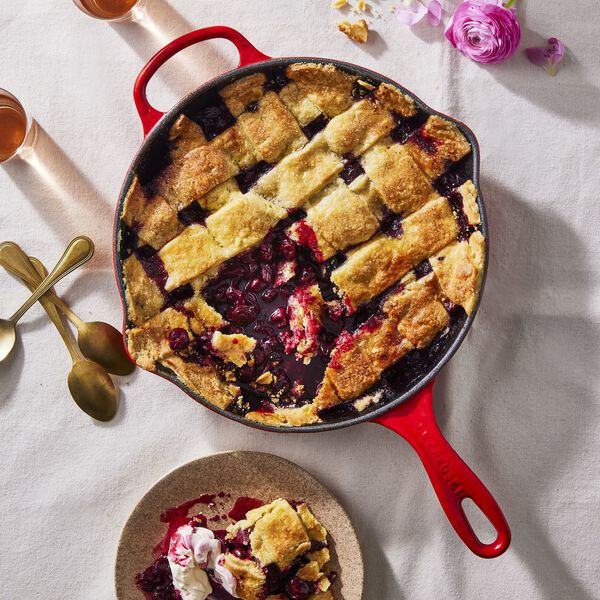 Signature st&oslash;bejern stegepande &Oslash; 23 cm, cerise, Le Creuset