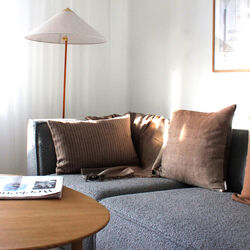 Horizon pudebetræk, camel, ELVANG