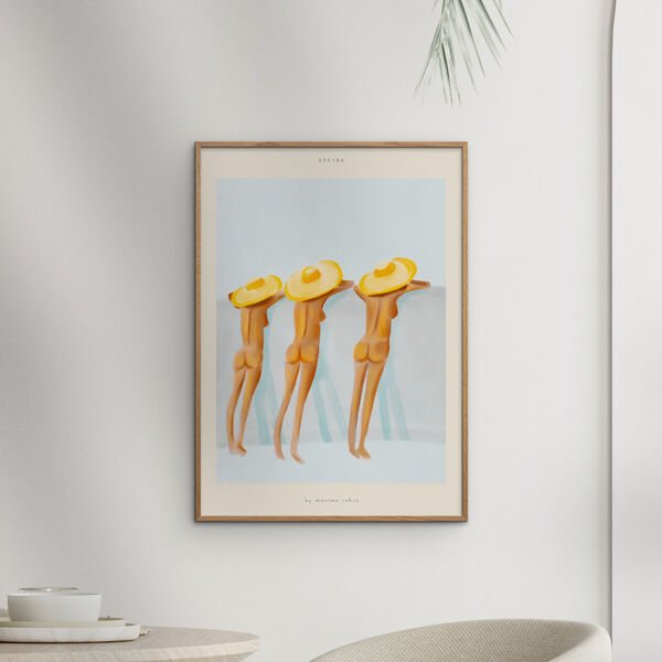 Maxime - Spying, Poster & Frame