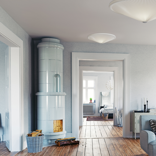 LE KLINT 26-80 loftslampe med papirskærm, LE KLINT