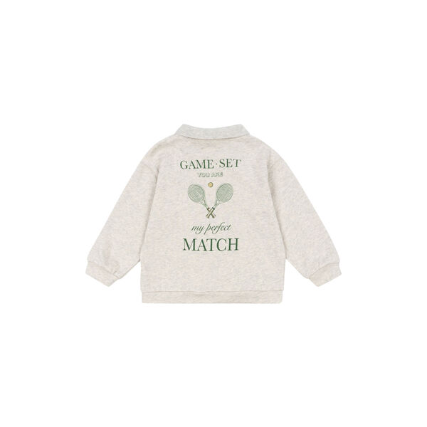 Spotty LS Polo, off white melange, Konges Sløjd