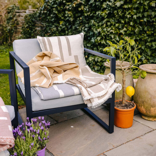 Lyme Grass plaid, yellow, ELVANG