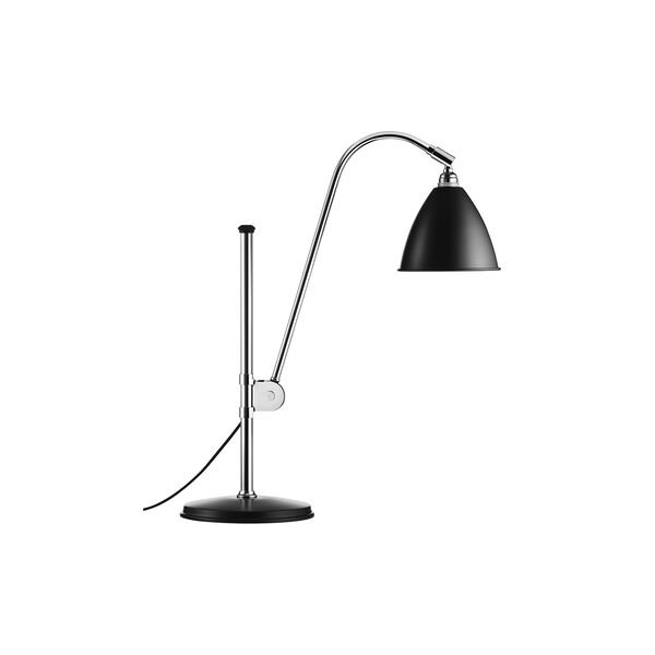 Bestlite BL1 Table Lamp, black semi matt/chrome, GUBI