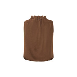 TDAya SL Boatneck Top, bitter chocolate, Tooday