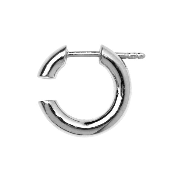 Disrupted Hoop, silver, Maria Black