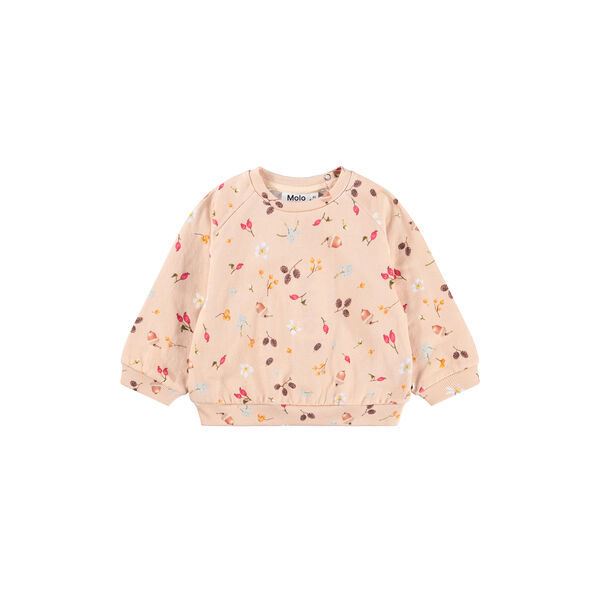 Disc sweater, foraging rose, Molo