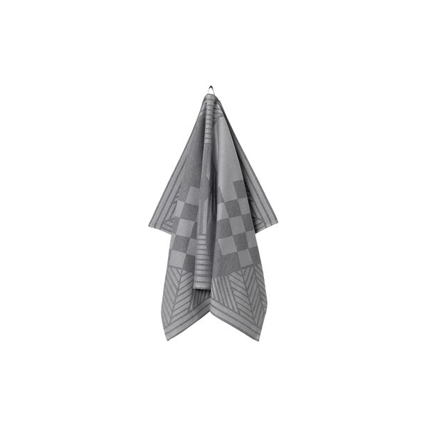 CHRISTMAS viskestykke, light grey, Georg Jensen Damask