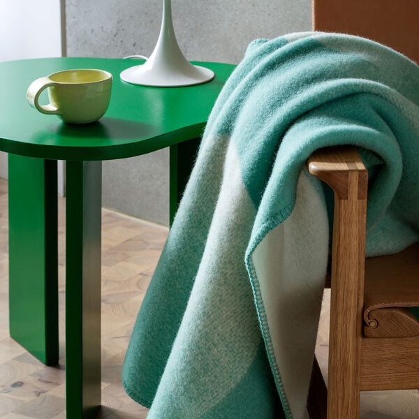 MOON Throw, tranquille green, R&oslash;ros Tweed