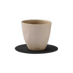 Bull glasbrik Circle, black, LIND DNA