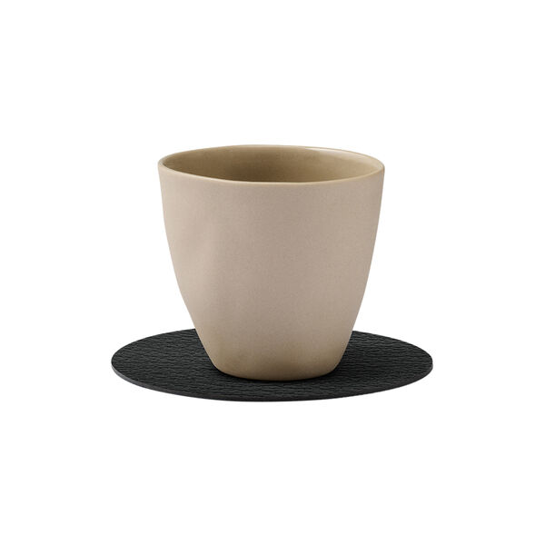 Bull glasbrik Circle, black, LIND DNA