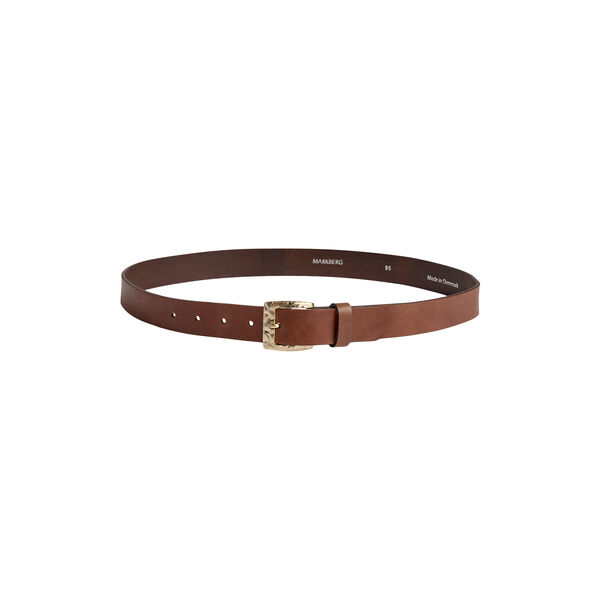 HeatMBG Belt, cognac w/br. Gold, Markberg