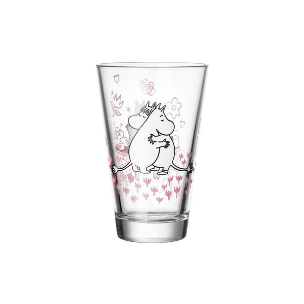 Mumi Glas 2 stk. K&aelig;rlighed, Moomin Arabia