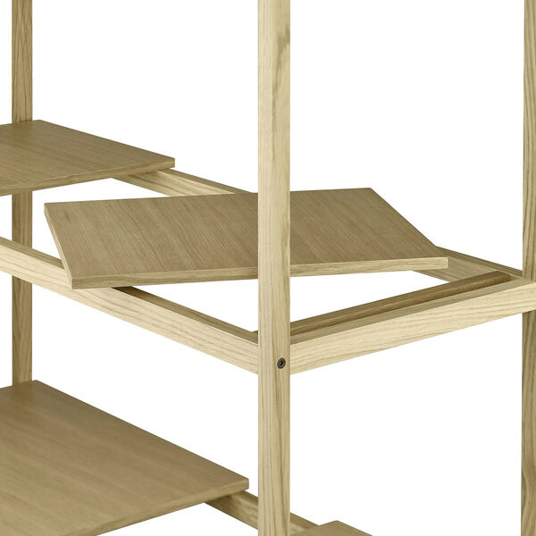 SUKOYA Wooden Shelf Large, natural lacquered SUKOYA Wooden Shelf Large, natural lacquered, Blomus