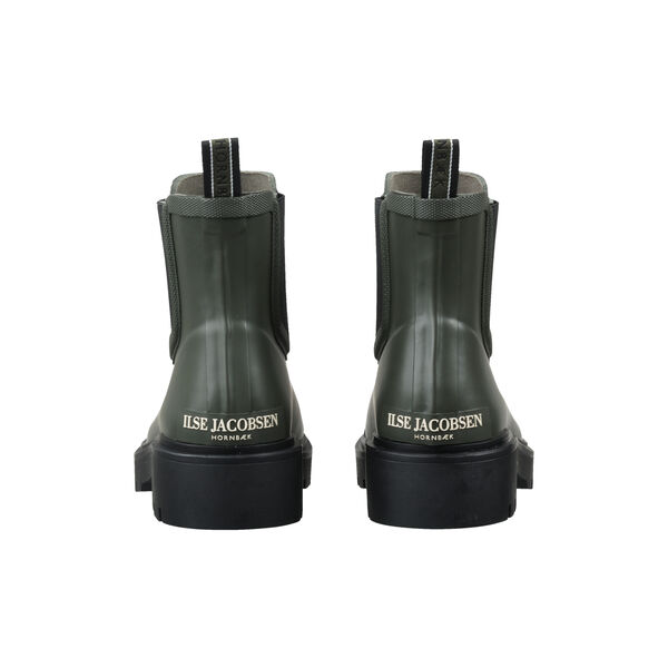 Chelsea Rain Boots, army black, Ilse Jacobsen Hornb&aelig;k