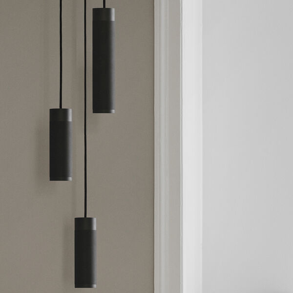 Patrone Cluster Ceiling Lamp Small, black-browned brass, Thorup Copenhagen