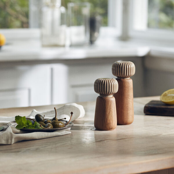 Hammersh&oslash;i kv&aelig;rn 14 cm, brun, K&auml;hler