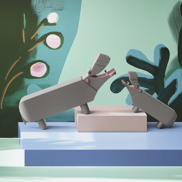 Flodhest lille, grå, Kay Bojesen Denmark