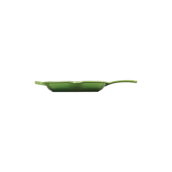 Signature st&oslash;bejern kvadratisk grillpande 26 cm, bamboo green, Le Creuset