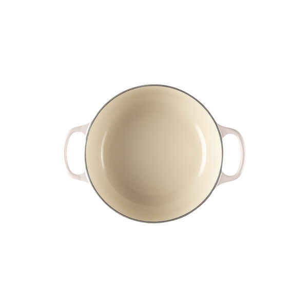 Signature rund st&oslash;bejernsgryde &Oslash; 20 cm, shell pink, Le Creuset