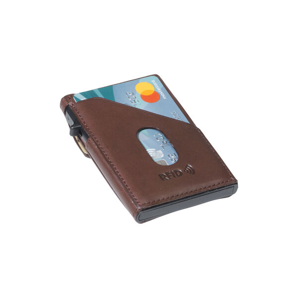 Cardholder Furbo, dark brown, Tony Perotti