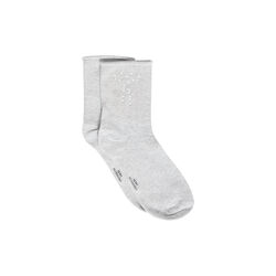 IABANITTA Socks, light grey melange, ICHI
