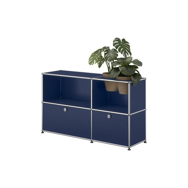 USM Haller | Model M57 | Steel Blue | Sk&aelig;nk, USM Haller