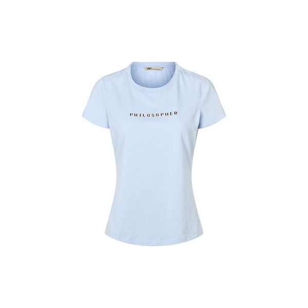PBOPhilosopher SS T-shirt, light blue, PBO