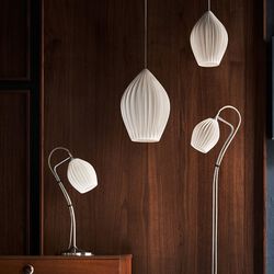 Fin Large Pendant, natural white, Original BTC